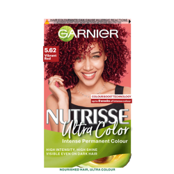 Garnier Nutrisse Permanent Hair Dye (Various Shades) - 5.62 Ultra Vibrant Red características
