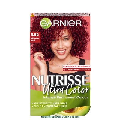 Garnier Nutrisse Permanent Hair Dye (Various Shades) - 5.62 Ultra Vibrant Red