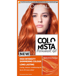 L'Oréal Paris Colorista Magnetic Long-Lasting Permanent Hair Dye Gel 1ml (Various Shades) - Electric Mango en oferta