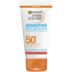 Ambre Solaire Mini Sensitive Hypoallergenic Sun Protection Cream SPF50 50ml precio