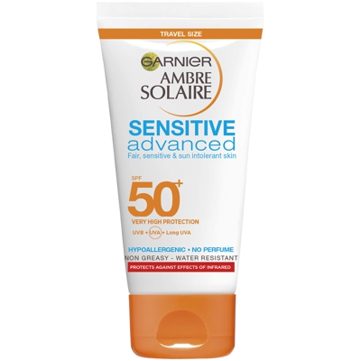 Ambre Solaire Mini Sensitive Hypoallergenic Sun Protection Cream SPF50 50ml