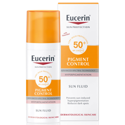 Eucerin Pigment Control Sun Fluid SPF 50+ 50ml características