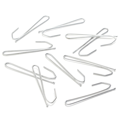 Agrafes pli flamand 1 branche sans tête