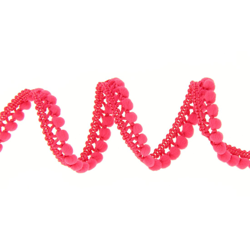 Galon mini pompons rose fuchsia en oferta