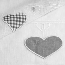 Voilage modulable cœur 58 cm en oferta