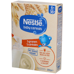 Nestlé® Baby Cereals 5 Céréales precio