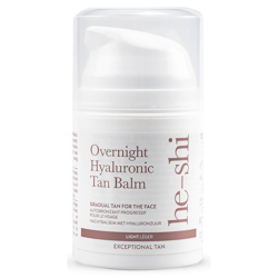 He-Shi Overnight Hyaluronic Tan Balm 50ml características