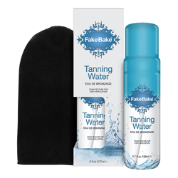 Fake Bake Flawless Tanning Water 198ml & Mitt en oferta