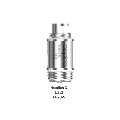 Lot de 5 résistances Nautilus X de Aspire