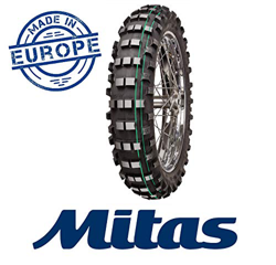 'Mitas EF-07 ( 140/80-18 TT 70M 2 gruen, roue arrière, Composé de caoutchouc Super Soft Extreme, NHS )' características