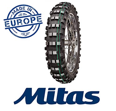 'Mitas EF-07 ( 140/80-18 TT 70M 2 gruen, roue arrière, Composé de caoutchouc Super Soft Extreme, NHS )'