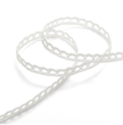 Ruban dentelle 10 mm blanc precio