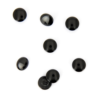 Boutons à queue noir 11 mm