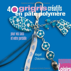 40 grigris créatifs en pâte polymère pour vos sacs et votre portable en oferta