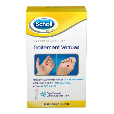 Scholl® S.o.s verrues cryothérapie pieds et mains