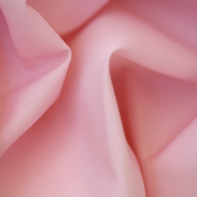 Tissu sergé uni Idéal rose