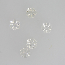 Boutons forme fleur blanc 13 mm precio