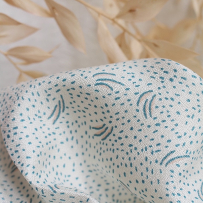 Passepoil viscose Dune off-white - Atelier Brunette