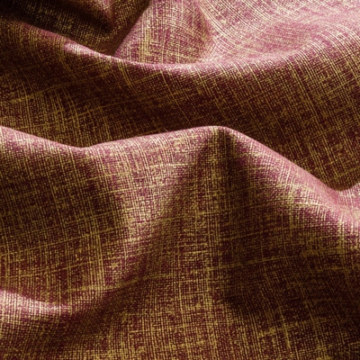 Toile lin coton Derwent bordeaux