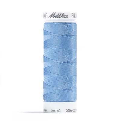 Bobine fil Poly Sheen bleu Mettler