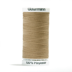Bobine de fil polyester Gütermann - Beige - Marron en oferta