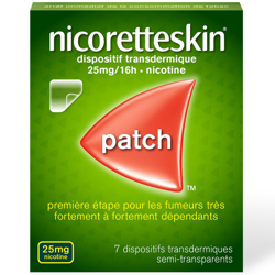 nicoretteskin® 25 mg/16 h precio