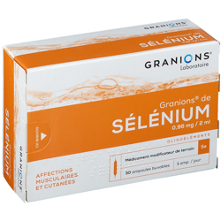 Granions® de Selenium 0,96 mg/2 mL en oferta