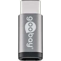 56635 changeur de genre de câble USB-C USB 2.0 Micro-Buchse (Typ B) Noir, Adaptateur características