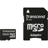 TS32GUSDHC10 mémoire flash 32 Go MicroSDHC NAND Classe 10, Carte mémoire