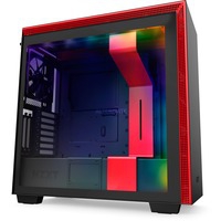 H710i Midi Tower Noir, Rouge, Châssis mini-tour