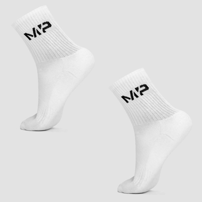 Chaussettes de tennis pour homme - Blanc - UK 6-8