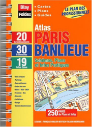 Atlas routiers : Atlas Paris + Banlieue : 30 Communes (format à spirales et légende en 5 langues) en oferta