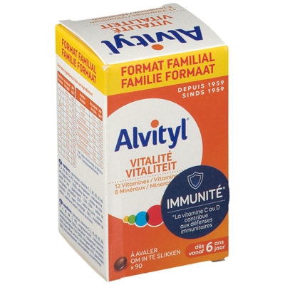 Alvityl® Vitalité Comprimés à avaler goût chocolat