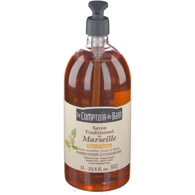 Le Comptoir du Bain savon de Marseille fleur d'oranger