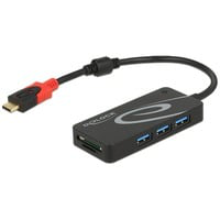 HUB USB 3.0 USB Type-C > 3 Port extern USB 3.2 Gen 1 (3.1 Gen 1) Type-C 5000 Mbit/s Noir precio