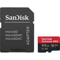 Extreme Pro mémoire flash 512 Go MicroSDXC UHS-I Classe 10, Carte mémoire