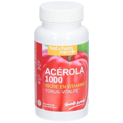Nat & Form Acérola 1000 Bio