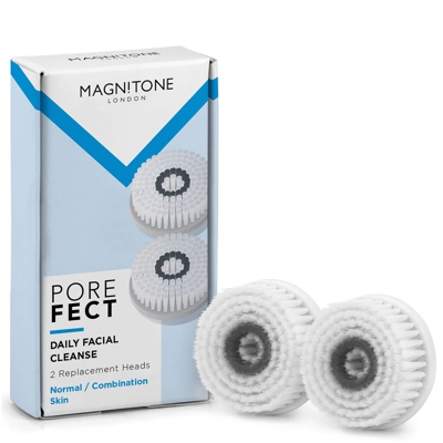Tête de Brosse Nettoyant Quotidien Porefect Barefaced 2 Magnitone London – Lot de 2