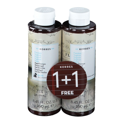 Korres KB Gel Douche Yaourt 1+1 Gratuit