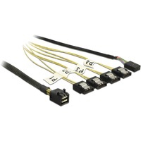 1m, Mini SAS HD SFF-8643/4xSATA 7p, Adaptateur