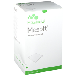 Mesoft® Compresses en nontissé 10 x 10 cm características