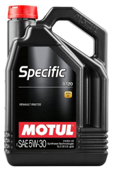 MOTUL Huile moteur SPECIFIC 0720 5W30 109241 precio
