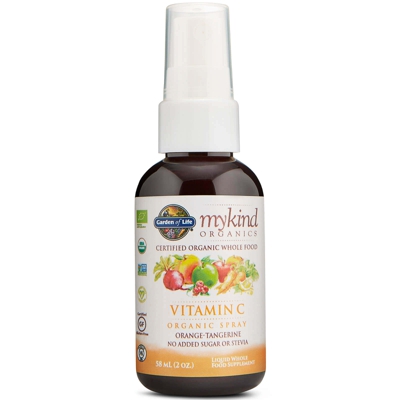 mykind Organics Spray Vitamine C - Orange et Mandarine - 58ml