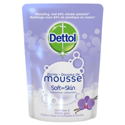 Dettol Foam Magic Fleur Orchidée & Vanille Recharge características