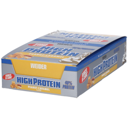 Weider LOW Carb High Protein BAR Cacahuète - Caramel en oferta