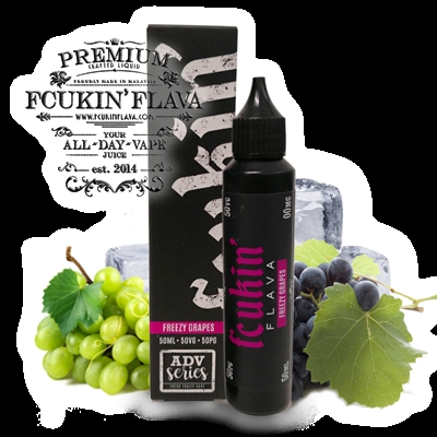 E liquide Freezy grapes-50ml- Fcukin Flava