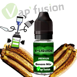 Ver E liquide banane mûre 10ml Vapfusion y sus características E liquide banane mûre 10ml Vapfusion en oferta