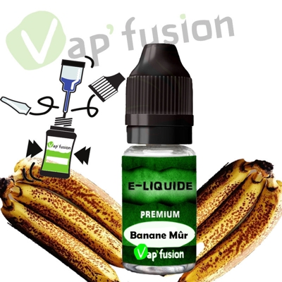 E liquide banane mûre 10ml Vapfusion