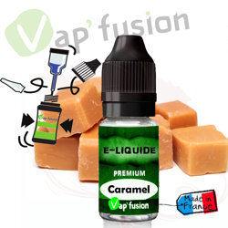 E liquide caramel 10ml Vapfusion características