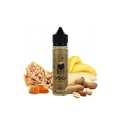 E liquide Granola bar- peanuts butter banana - 50ml- Yogi